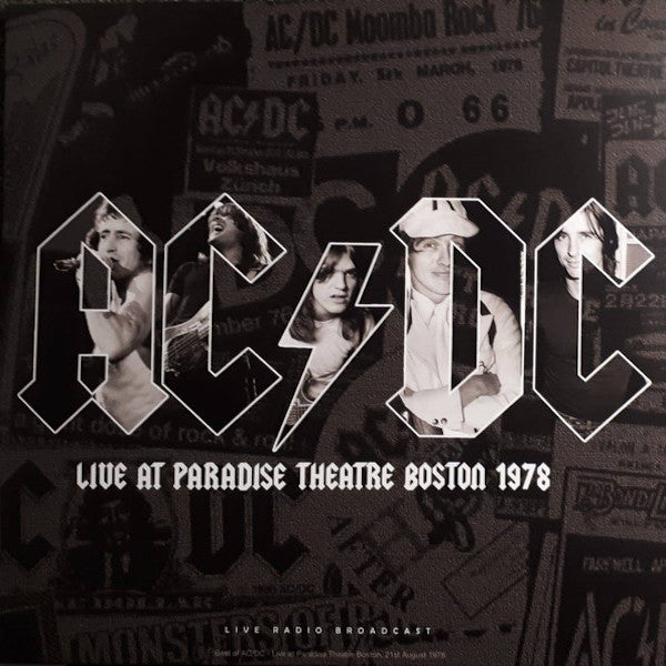 AC/DC - Live At Paradise Theatre Boston 1978 - LP