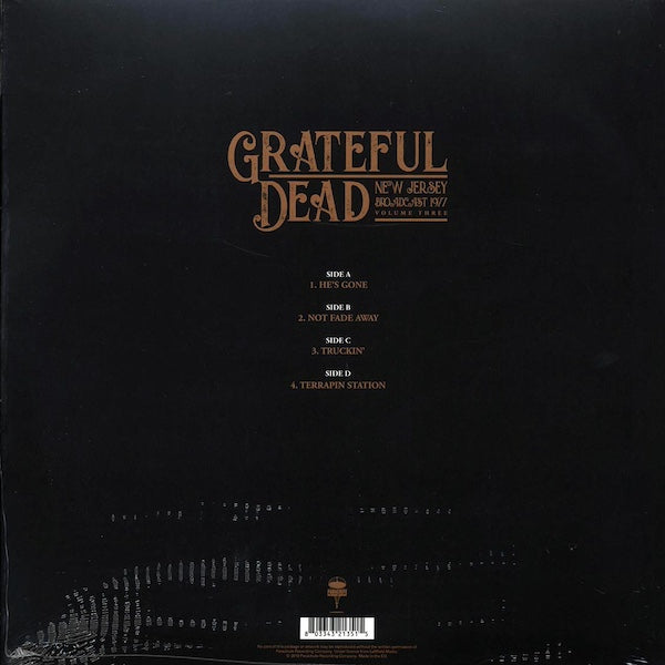 Grateful Dead - New Jersey Broadcast 1977 Volume Three - 2xLP