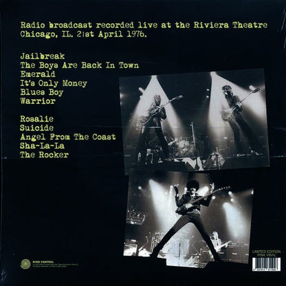 Thin Lizzy - Back In Chicago! (The Riviera Broadcast - April 21, 1976) - LP