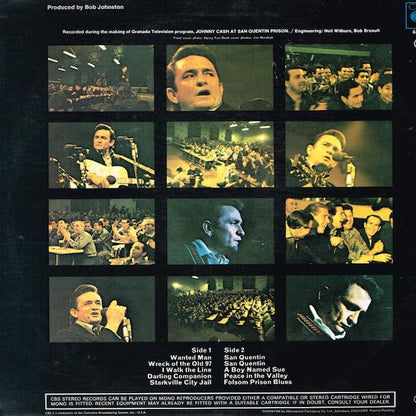 Johnny Cash - At San Quentin - LP
