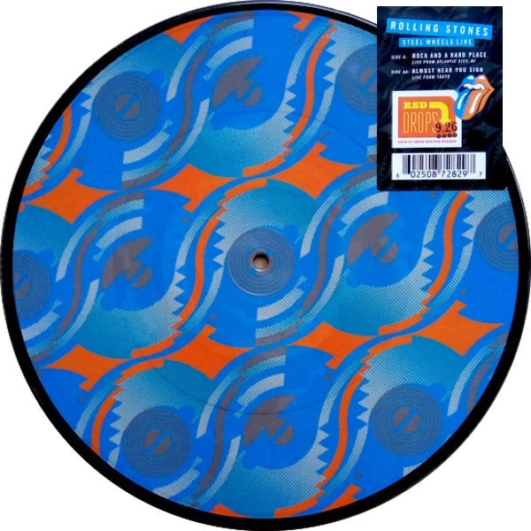 The Rolling Stones - Steel Wheels Live - 10" - Color