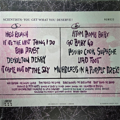 The Scientists - You Get What You Deserve! - LP