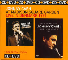 Johnny Cash - At Madison Square Garden / Denmark 1971 - CD + DVD