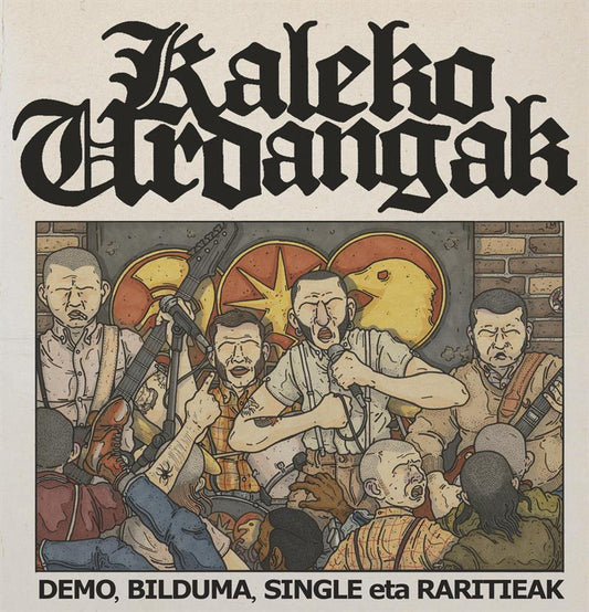 Kaleko Urdangak - Demo, Bilduma, Single Eta Raritieak - LP