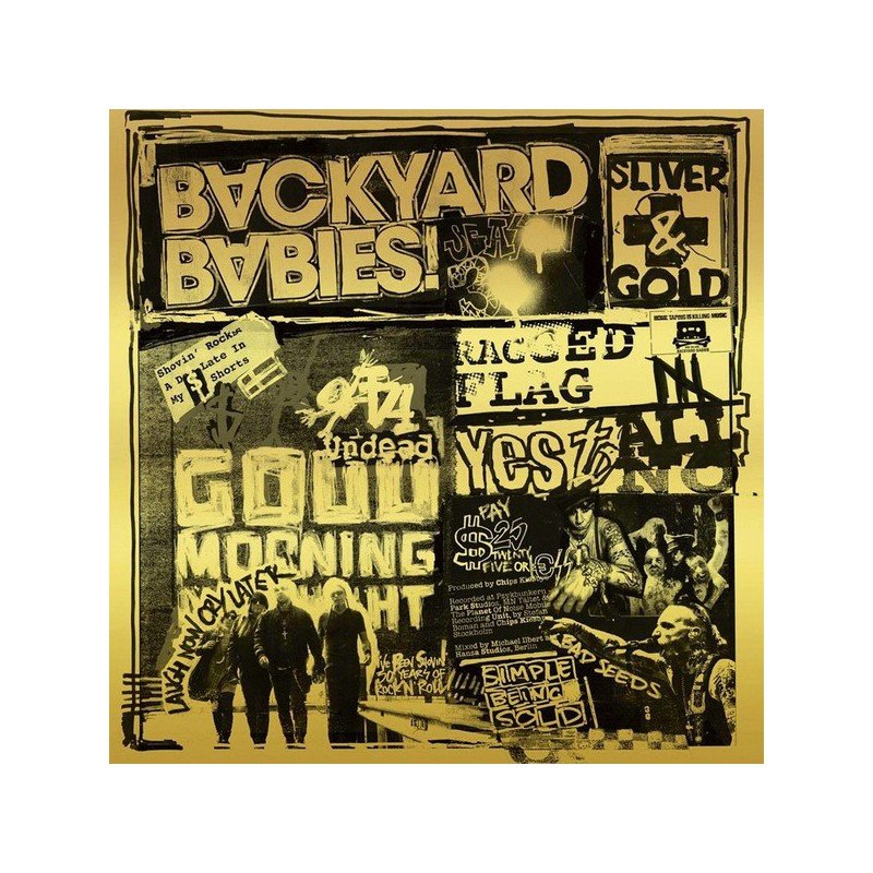 Backyard Babies - Sliver & Gold - LP