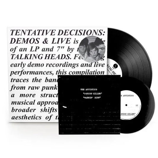 Talking Heads - Tentative Decisions: Demos & Live LP + - 7"