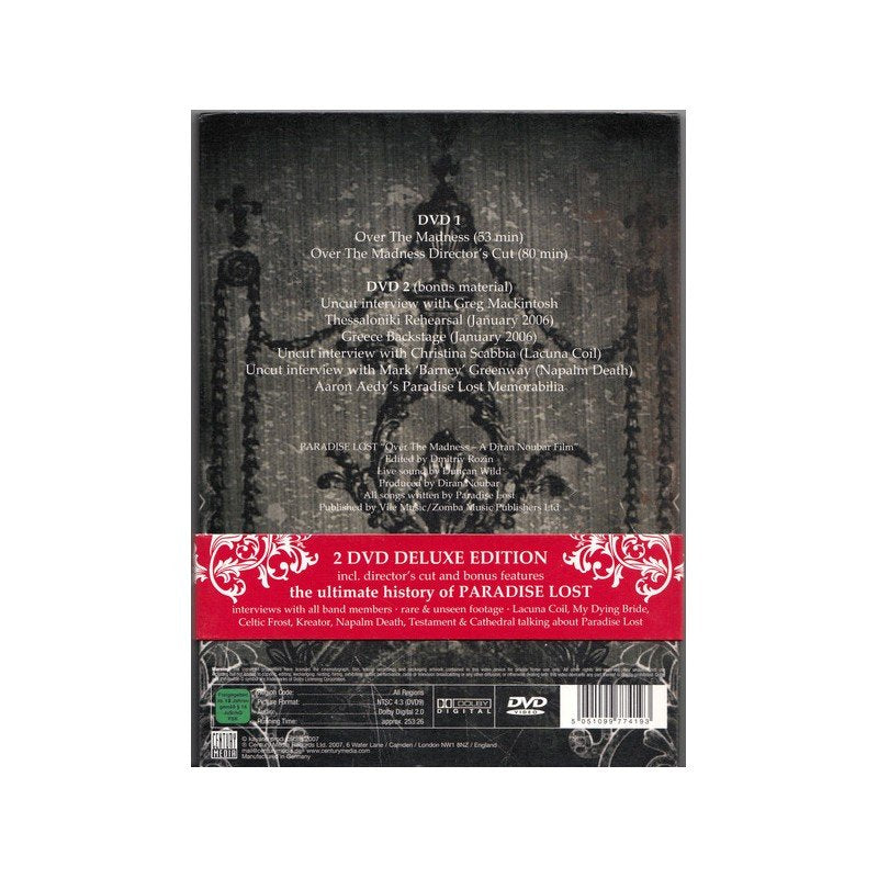 Paradise Lost - Over The Madness - DVD