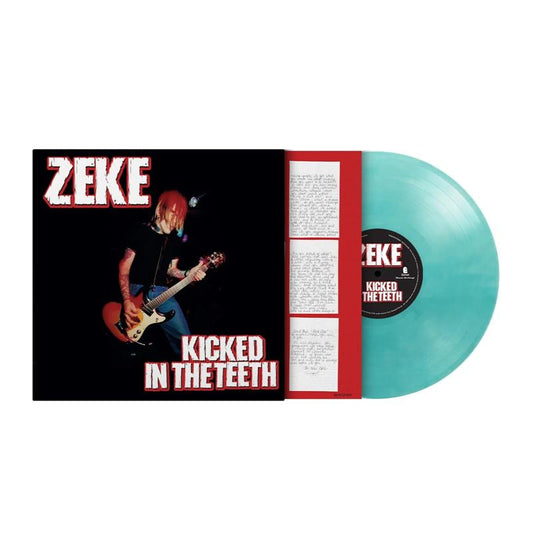 Zeke - Kicked In The Teeth (Turquoise Marble) - LP
