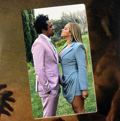 JAY-Z & BEYONCE (THE CARTERS) LP Everything is Love (White Colour) with Poster