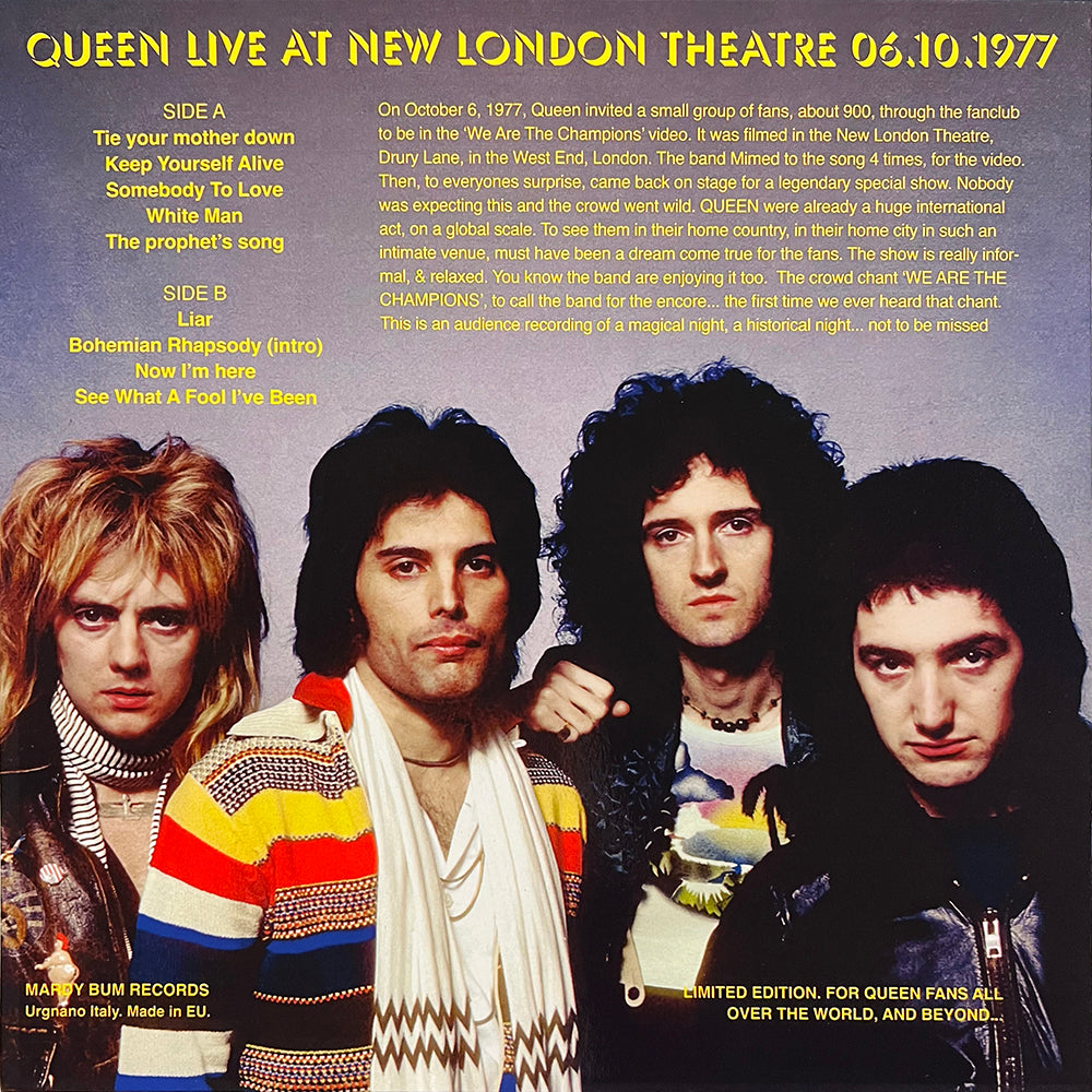 QUEEN LP A Very Special Night (Red Translucid Vinyl)