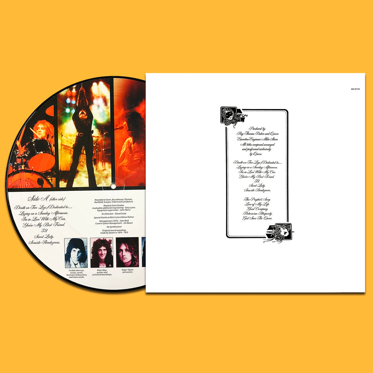 QUEEN LP A Night At The Opera (Picture Disc with Cover)