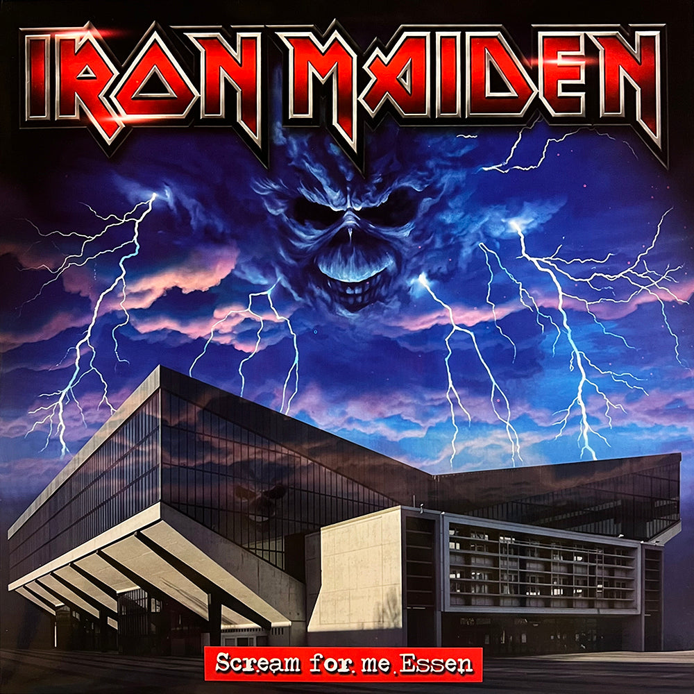 IRON MAIDEN 3xLP Scream for me Essen (Crystal Orange Colour 320 Numbered Copies)
