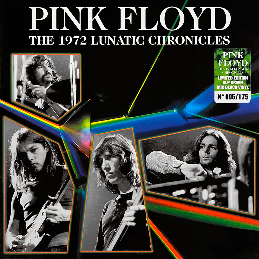 PINK FLOYD BOX SET 5xLP The 1972 Lunatic Chronicles (Green Mix Black 200 Copies)