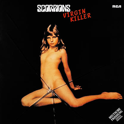 SCORPIONS LP Virgin Killer (180 Gram Vinyl with Insert) Uncensored Cover