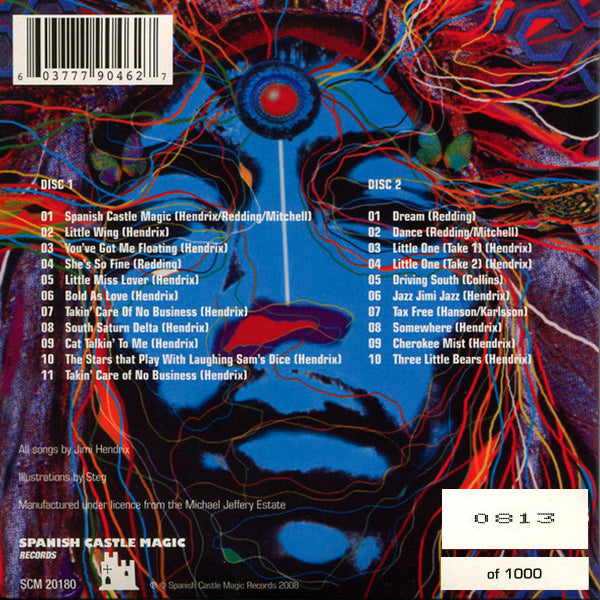 JIMI HENDRIX 2xCD Axis Outtakes (Numbered Limited Edition)