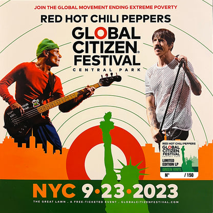 RED HOT CHILI PEPPERS LP Global Citizen Festival 2023 (Green Colour Vinyl) Promo