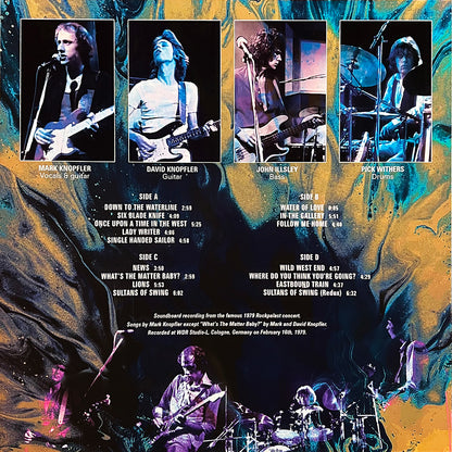 DIRE STRAITS 2xLP Sultans In Cologne (Orange Coloured Vinyls)