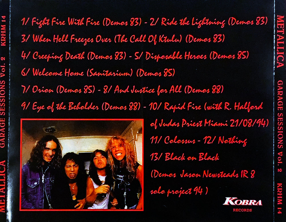 METALLICA CD Garage Sessions Vol. 2
