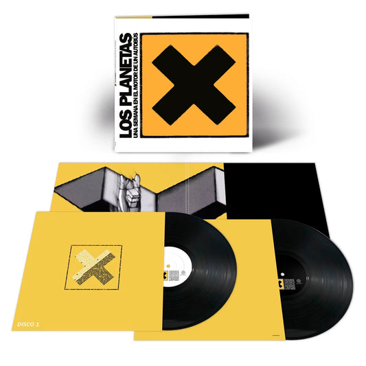 LOS PLANETAS 2xLP One Week In The Engine Of A Bus