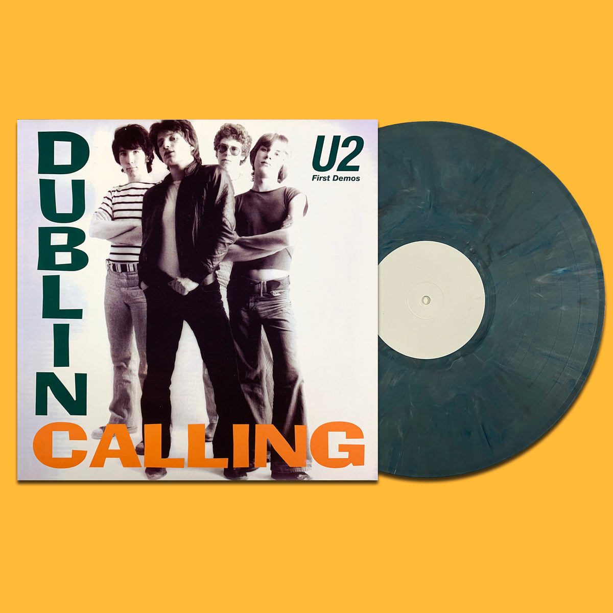 U2 LP Dublin Calling - First Demos (Blue Marbled Coloured Vinyl)