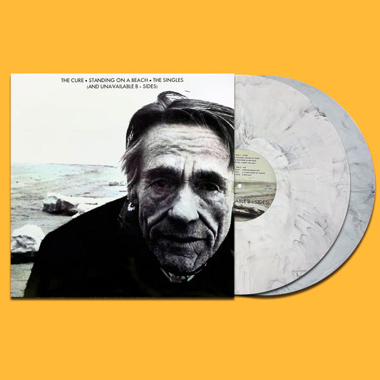 THE CURE 2xLP Standing On A Beach The Singles And Unavailable B-Sides (Marbled)