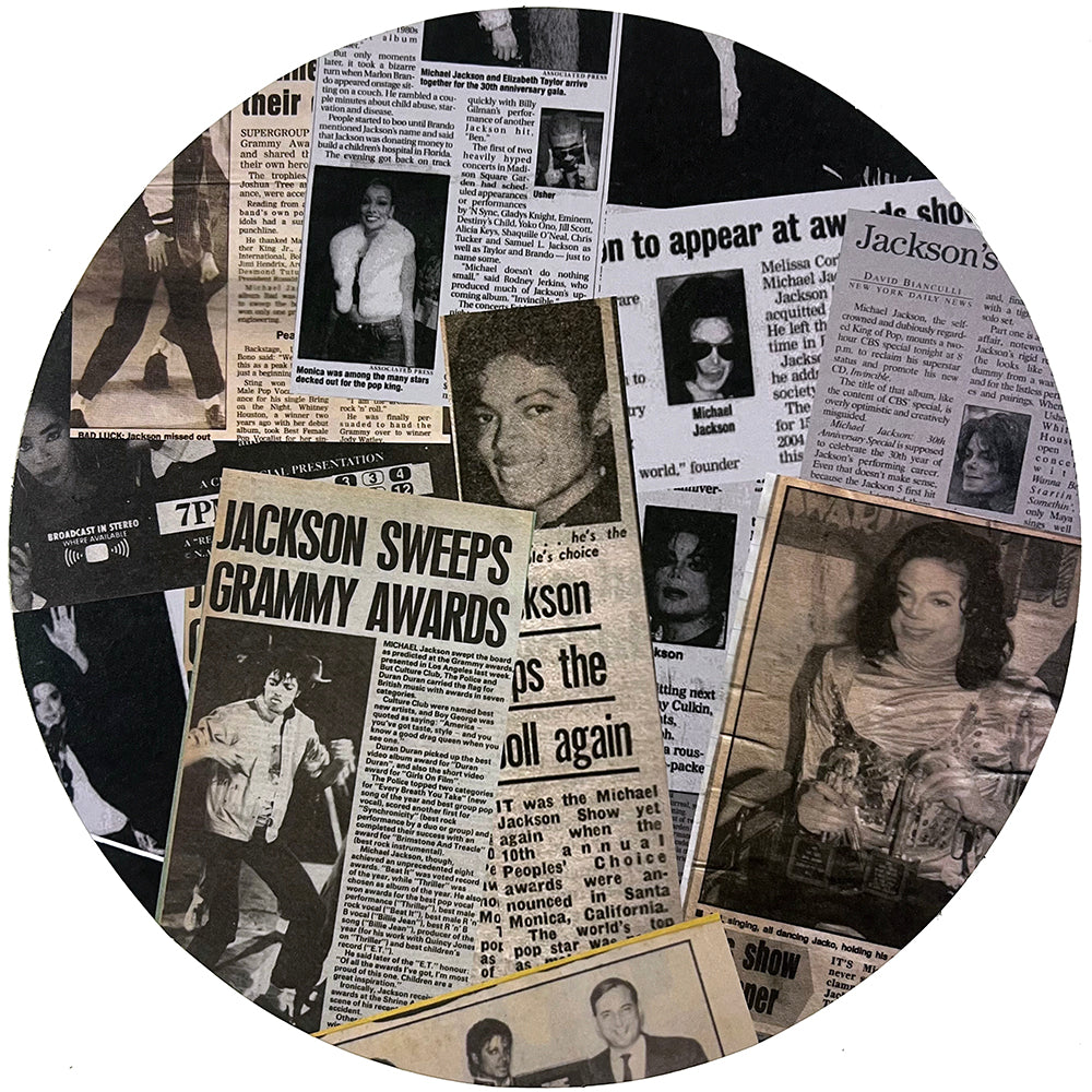 MICHAEL JACKSON LP The King is Still the King (Red/Blue Split Coloured Vinyl)