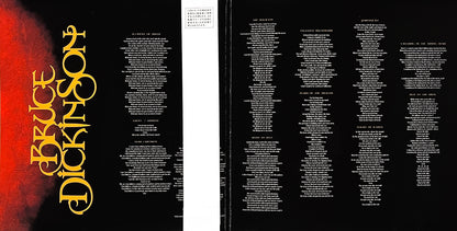 BRUCE DICKINSON 2xLP Accident Of Birth Tour (Blue Coloured Vinyls) with OBI