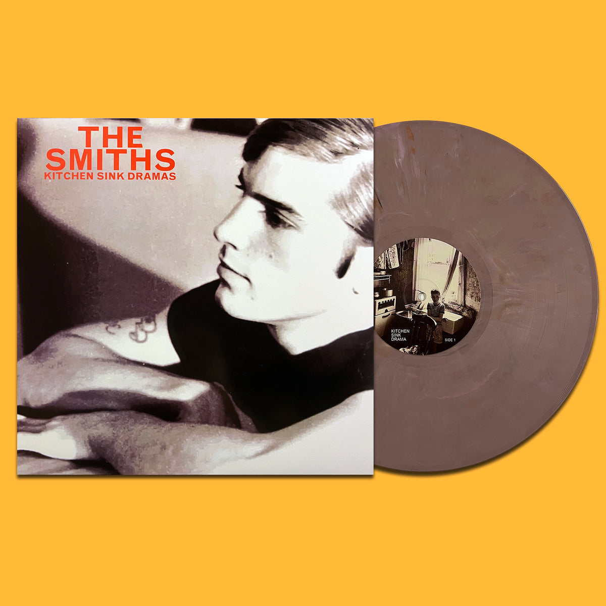THE SMITHS LP Kitchen Sink Dramas (Grey Marbled Coloured Vinyl)