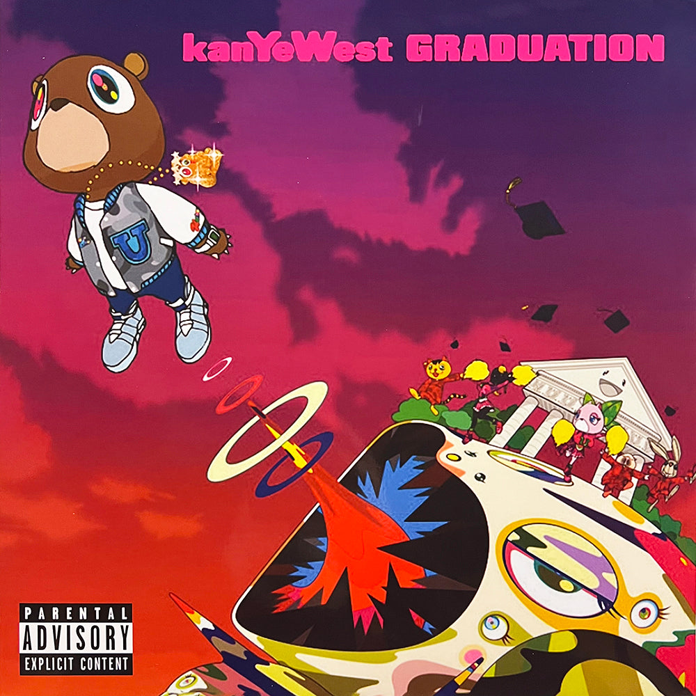 KANYE WEST 2xLP Graduation (Purple Coloured Vinyls) Deluxe Edition