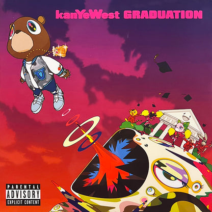 KANYE WEST 2xLP Graduation (Purple Coloured Vinyls) Deluxe Edition