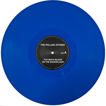 ROLLING STONES LP Too Much Blood On The Dancefloor (Blue Colour - Pop Up Cover)