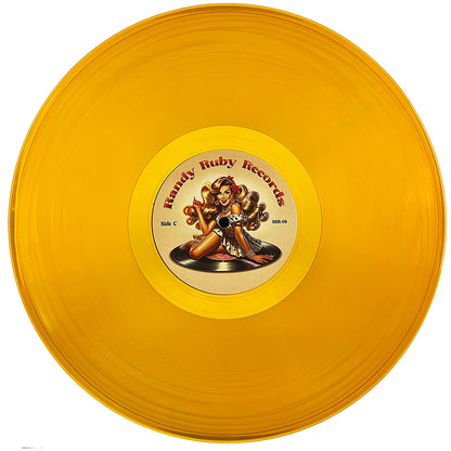 OASIS 2xLP Rock 'N' Roll In Milano (Orange Crystal Coloured) 70 Copies