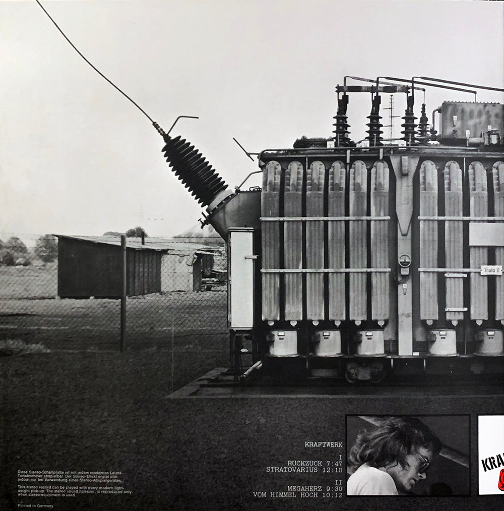 KRAFTWERK LP Kraftwerk I Red Pylon (180 Gram Heavyweight Vinyl) Gatefold Cover