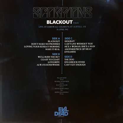 SCORPIONS 2xLP Blackout Tour (Silver Coloured Vinyls)