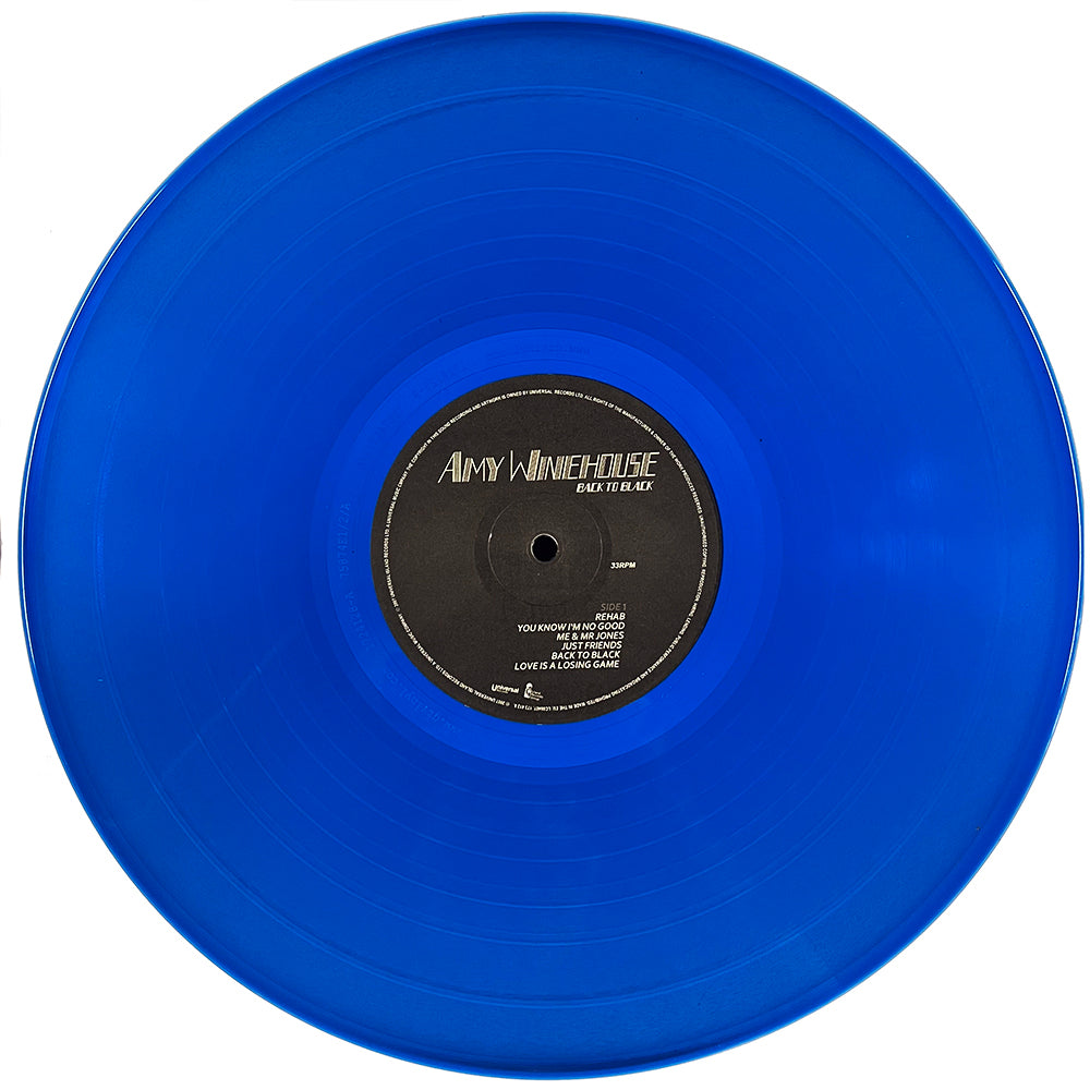 AMY WINEHOUSE LP Back To Black (Translucid Blue Coloured Vinyl)