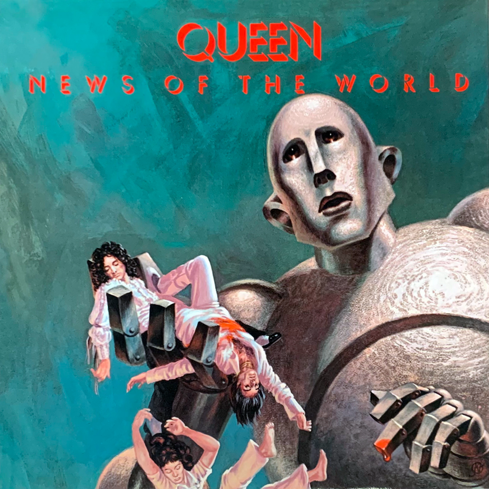 QUEEN LP News Of The World (Gatefold Cover)