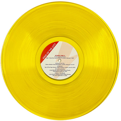 DAVID BOWIE LP King Of The City - Studio And Live Rare Tracks (Yellow Colour)