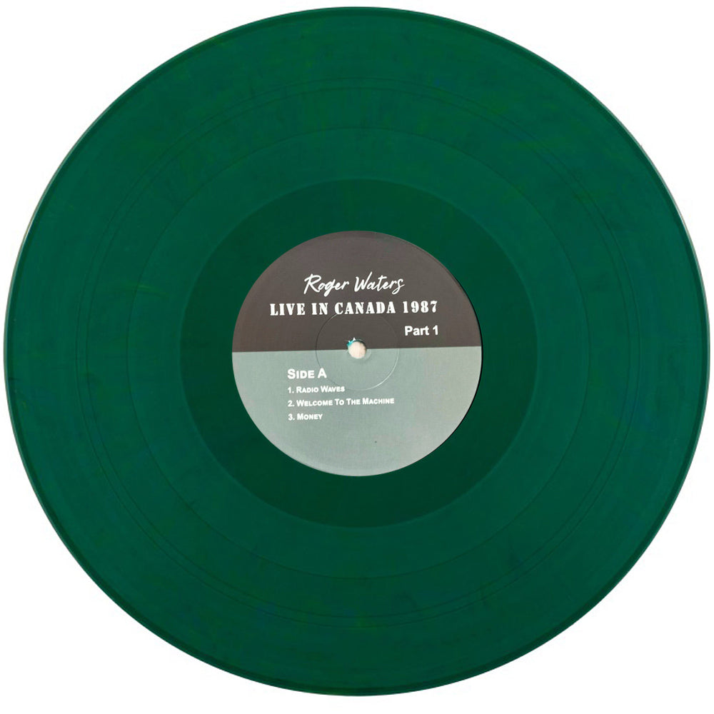 ROGER WATERS LP Live In Canada 1987 Part 1 (Translucid Green Coloured Vinyl)