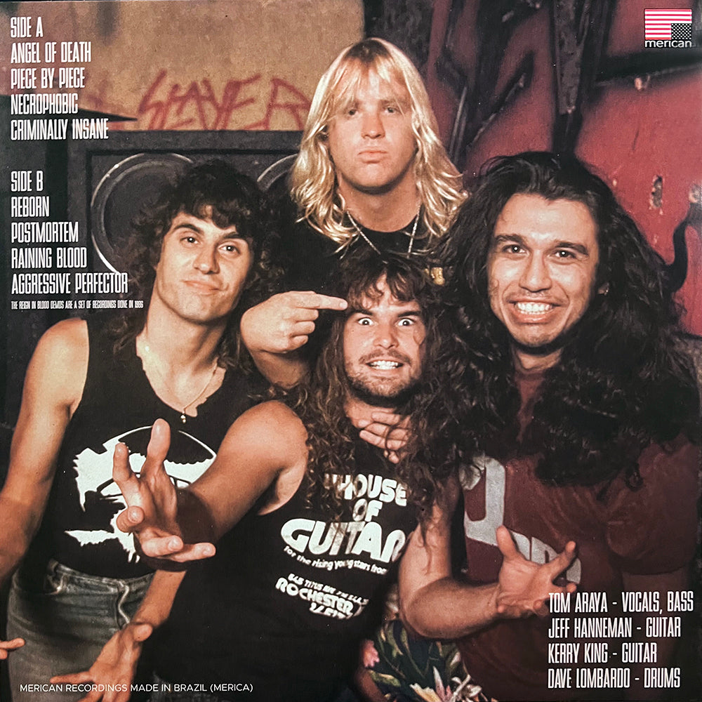 SLAYER LP Reign In Blood Demo