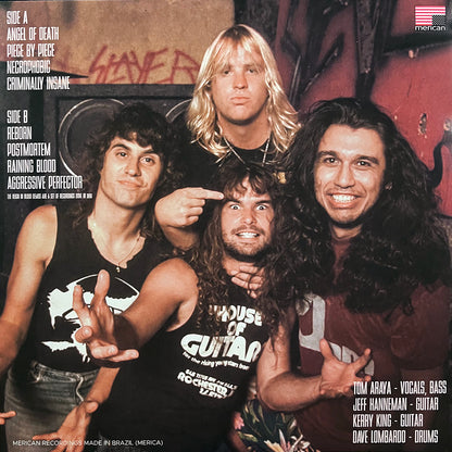 SLAYER LP Reign In Blood Demo