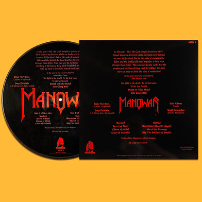 MANOWAR LP Into Glory Ride (Picture Disc with Cover and Insert)
