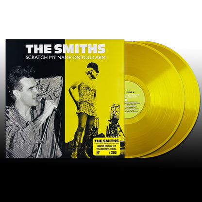 THE SMITHS 2xLP Scratch My Name On Your Arm (Yellow Colour Vinyl) PROMO EDITION