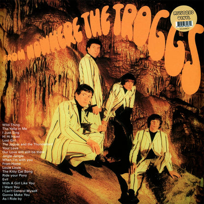 THE TROGGS LP From Nowhere (Mustard Coloured Vinyl) + Bonus Tracks