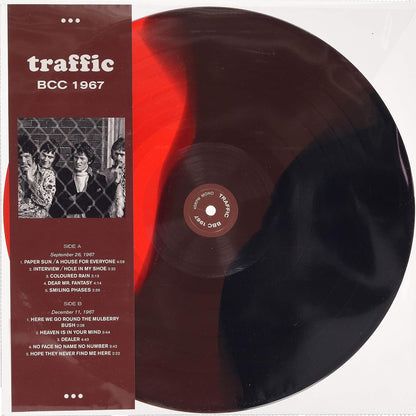 TRAFFIC LP BBC 1967 (Translucent Red And Solid Black and Brown Coloured Vinyl)