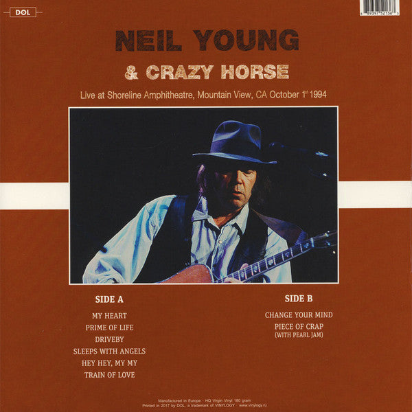 NEIL YOUNG LP Live At Shoreline Amphitheatre, Mountain View, CA October 1st 1994