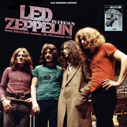 LED ZEPPELIN 3xLP BOX SET In Person (Coloured Vinyls 300 Numbered Copies)