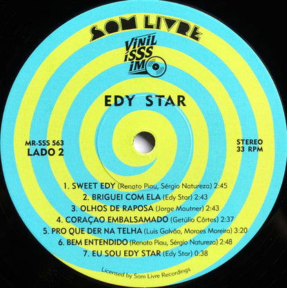 EDY STAR LP Sweet Edy (180 Gram Heavyweight Vinyl) Record Store Day 2019