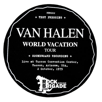 VAN HALEN 2xLP World Vacation Tour (TEST PRESSING)