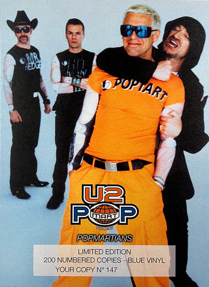U2 BOX SET 5xLP Popmartians (Blue Coloured Numbered 200 Copies)