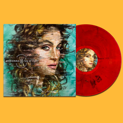 MADONNA LP Ray Of Light 25th Anniversary DEMOS Edition (Red Marbled Coloured)